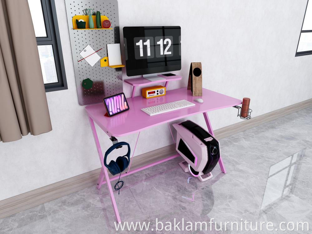 Pink Gaming Desk